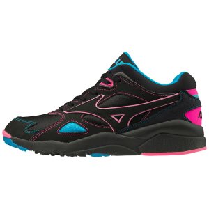 Mizuno Sky Medal Lights Mens Sneakers Canada - Black